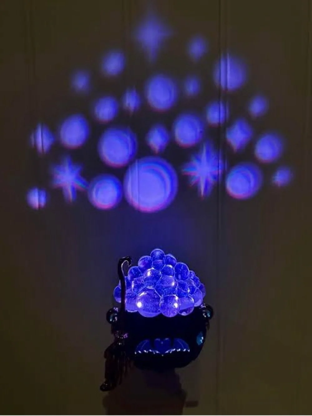 Bath & Body Works Black Cauldron Color Changing Light Up Wallflower Plug In